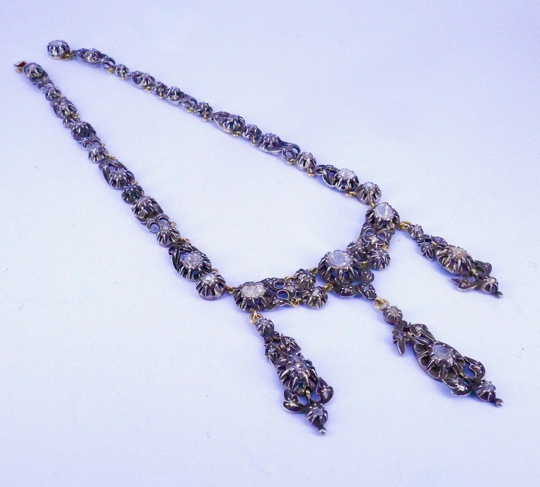 Provencal Diamond River Necklace-photo-4