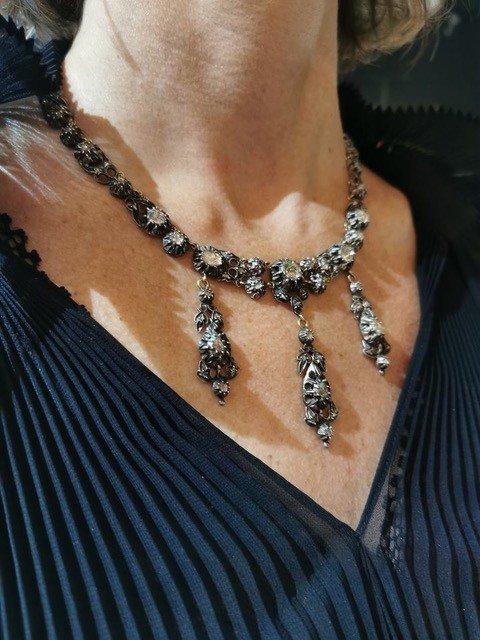 Provencal Diamond River Necklace-photo-3