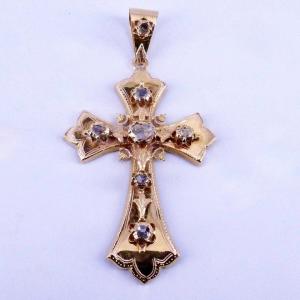 Mistralian Provençal Cross Rose Gold 19th