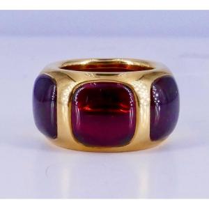 Bisanzio Pomellato Garnet Ring
