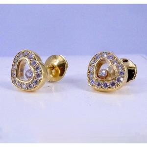 Chopard Happy Diamonds Heart Earrings