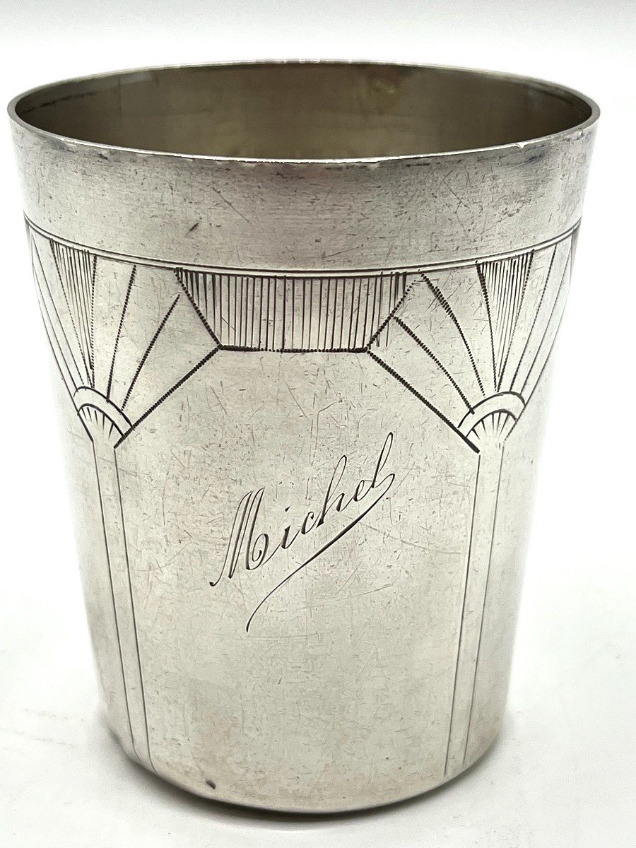 Timpani In Sterling Silver. Art Deco Period