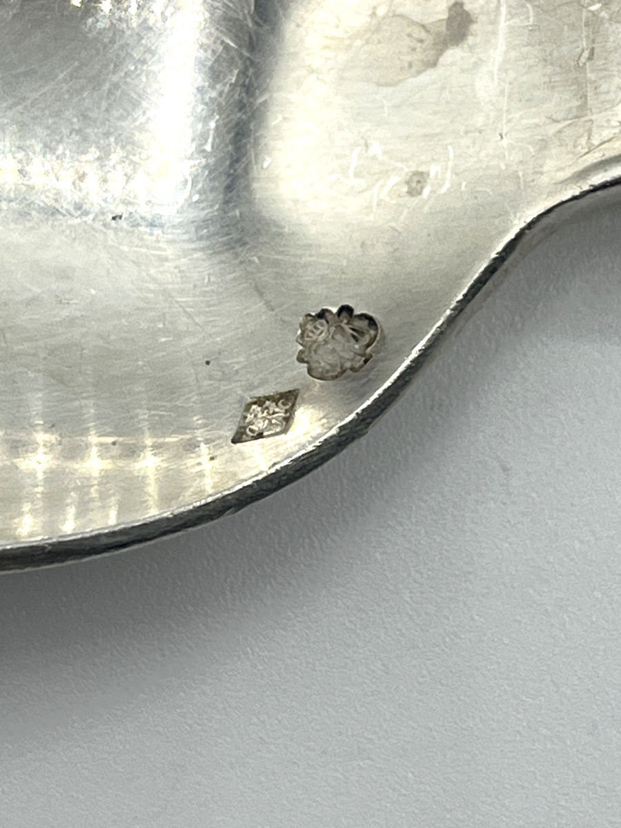 Christofle. Housewife In Solid Silver, Atlas Model, Luc Lanel -photo-6