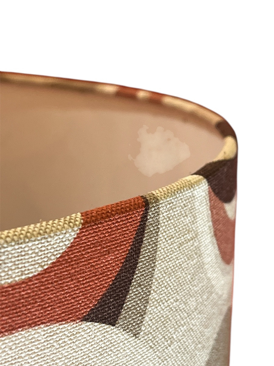 Lamp Attributed To Philippe Barbier . 70's-photo-1