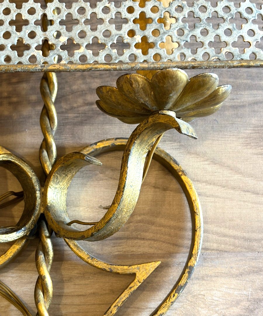 Pair Of Wall Sconces, 1940s-photo-4