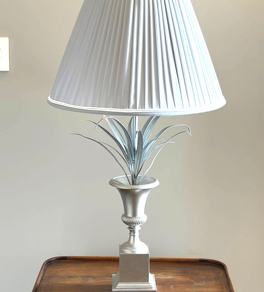 MAISON CHARLES. Lampe palmier. Vers 1970-photo-2