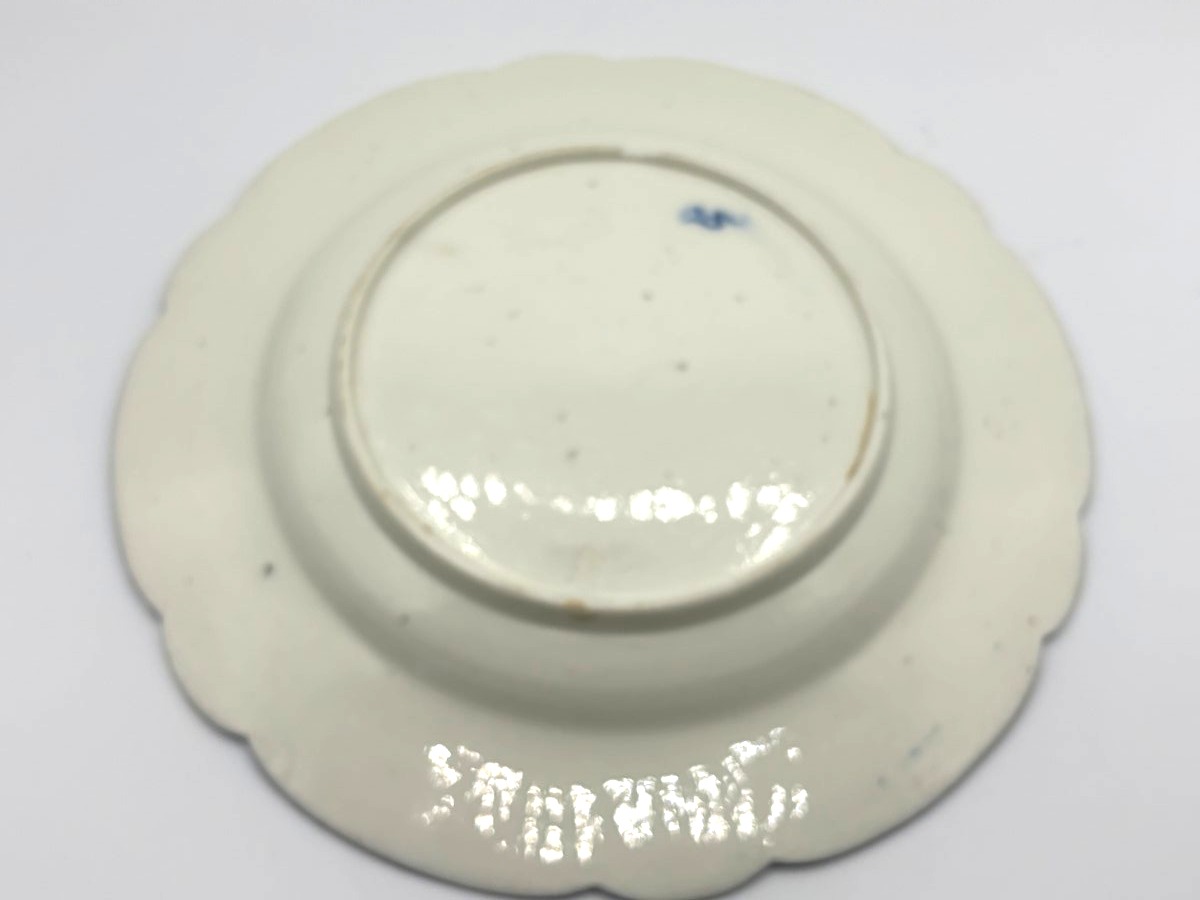 Chantilly. Twig-patterned Plate. 18th Century-photo-3
