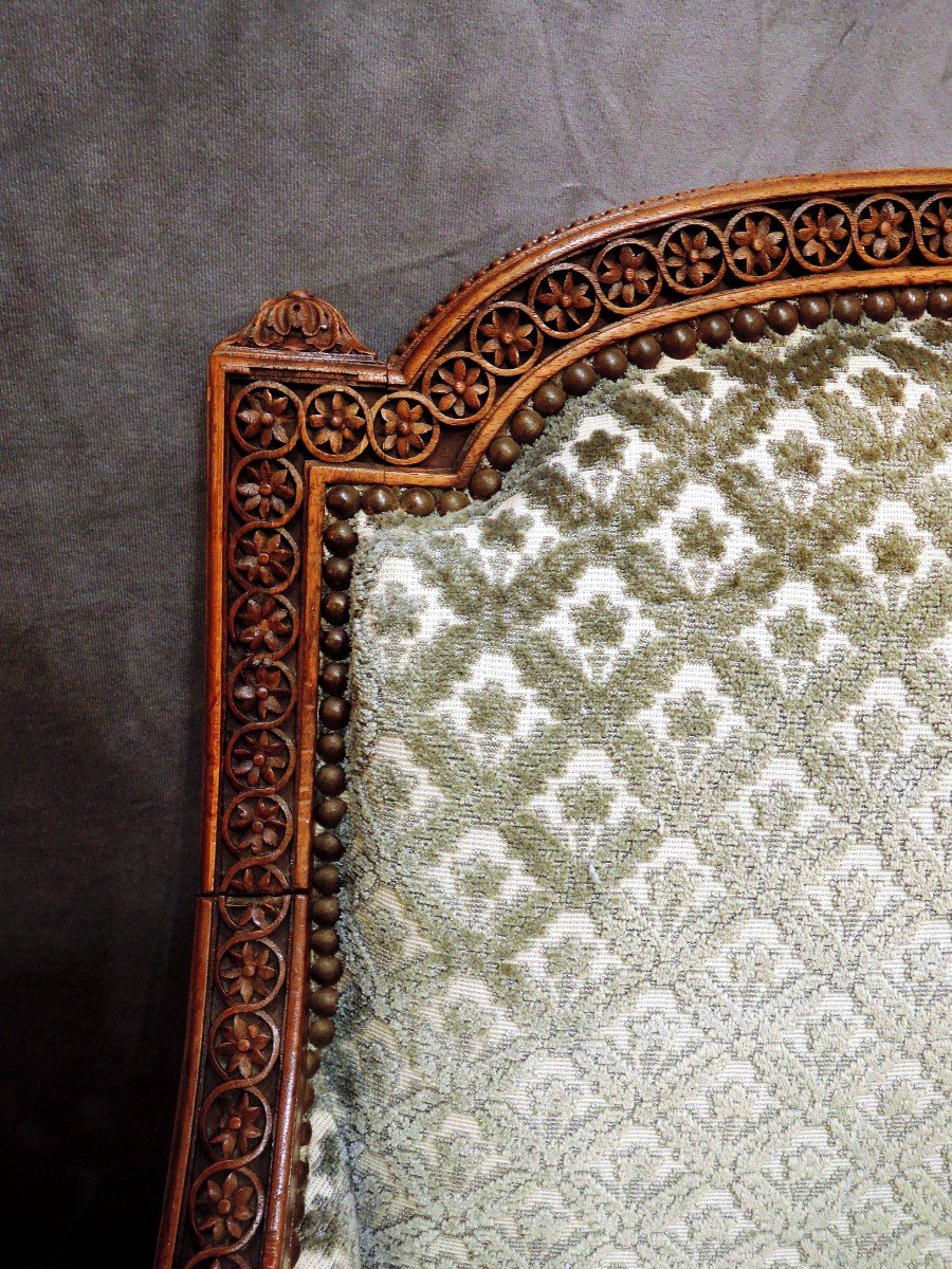 Small Sofa In The Taste Of Sene, XIXth Century-photo-2