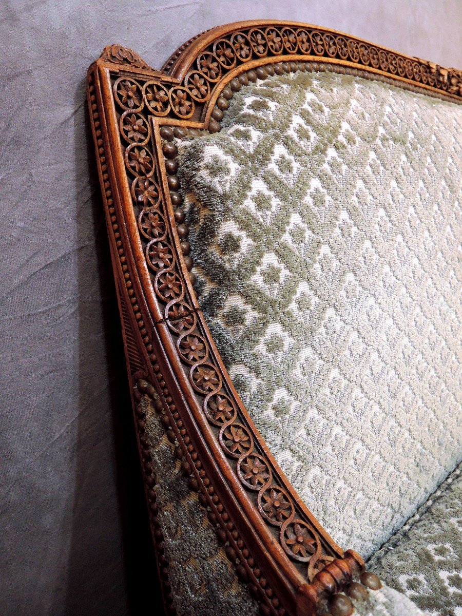 Small Sofa In The Taste Of Sene, XIXth Century-photo-5