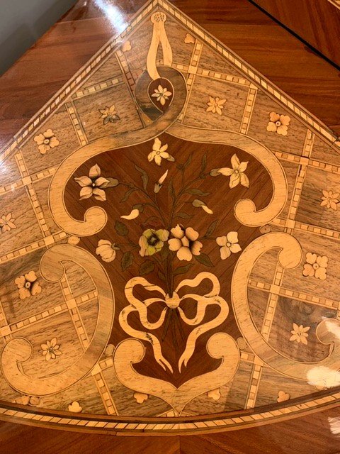 Pair Of Marquetry Chests Of Drawers. Period XIXth Century-photo-4