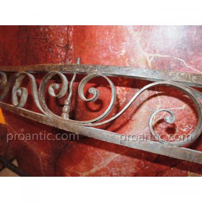 Wrought Iron Console