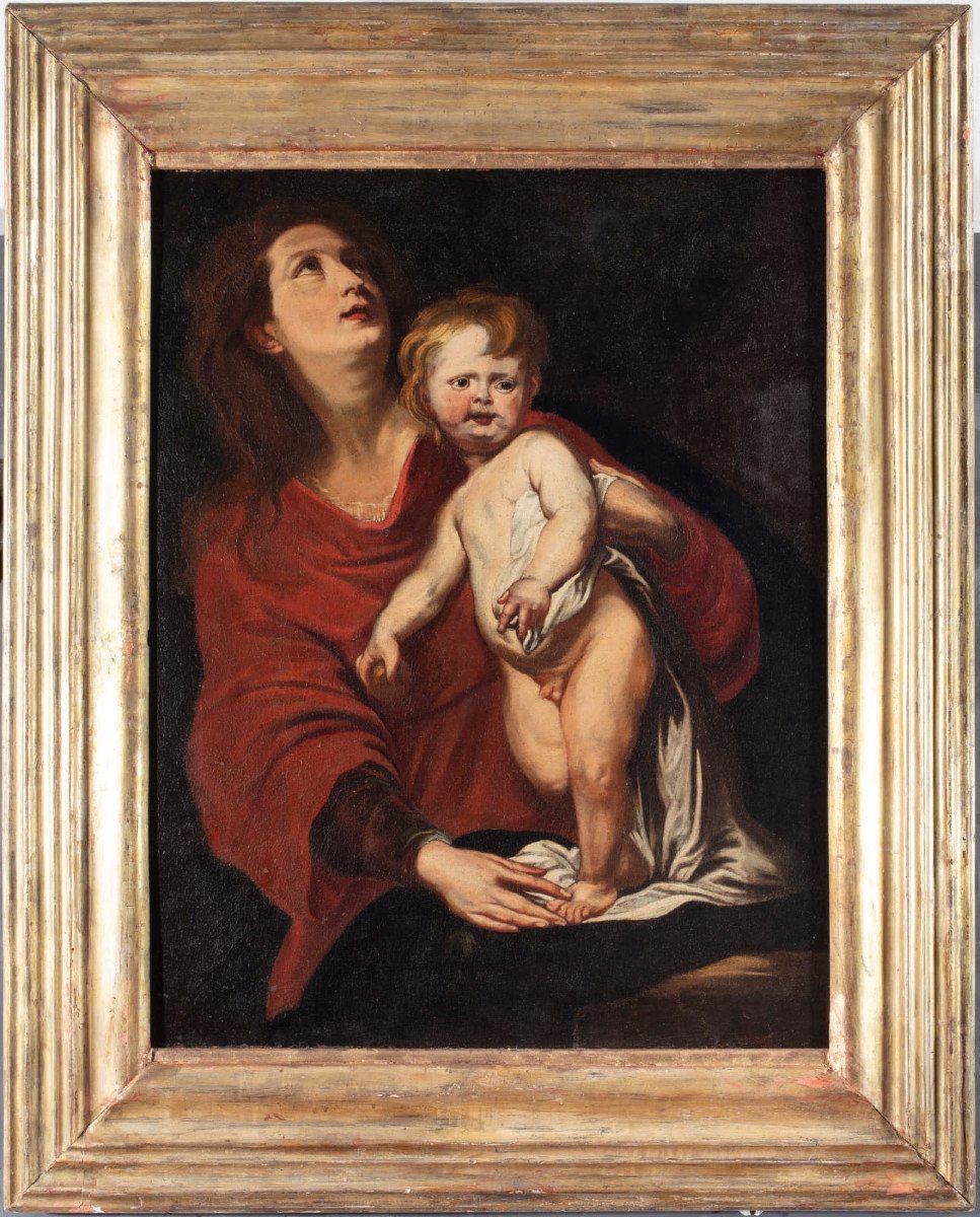 Virgin And Child, Genoese School