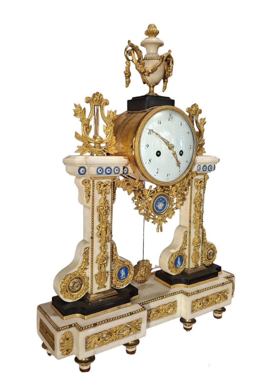French Portico Clock-photo-3