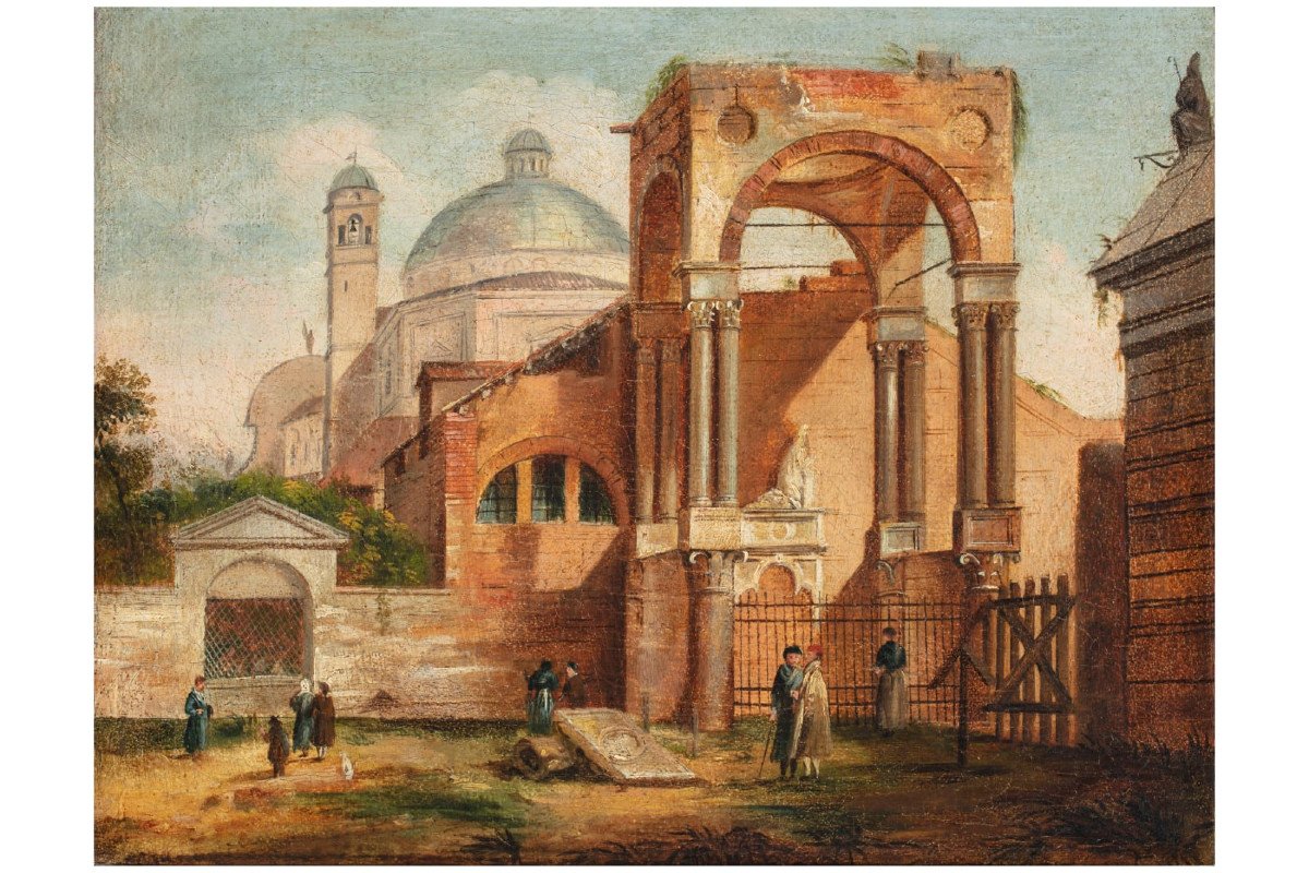 18th Century Venetian Landscape Painter-photo-3