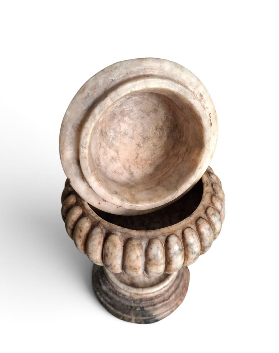 Basted Cup With Marble Lid-photo-2