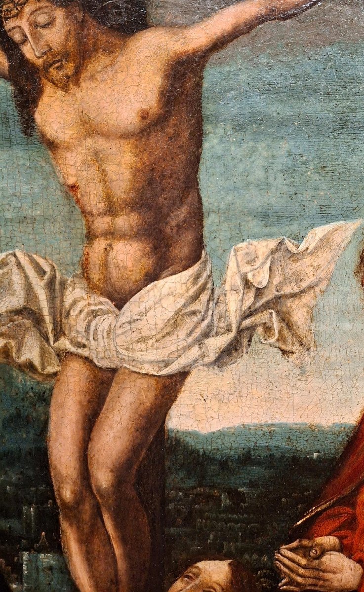 Crocifission With The Madonna, Mary Magdalene And Saint John-photo-3