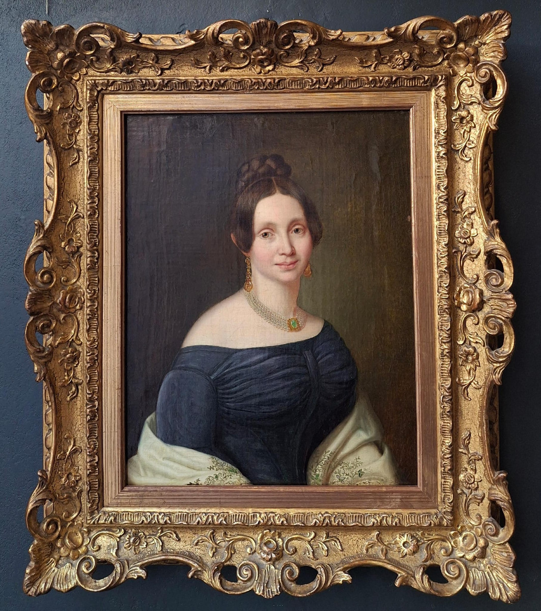 Portrait Of A Young Gentlewoman, English School