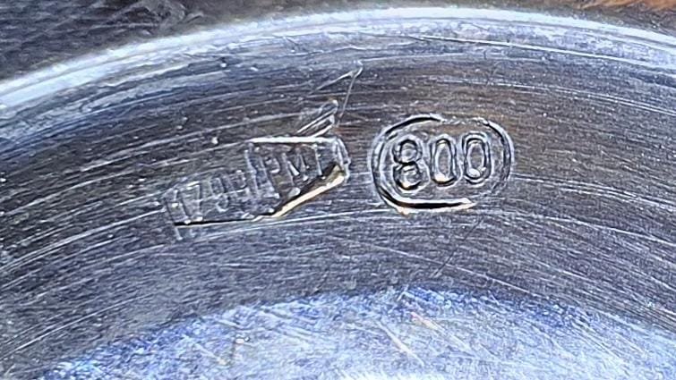 Coupe en agate et cornaline montée en argent-photo-1