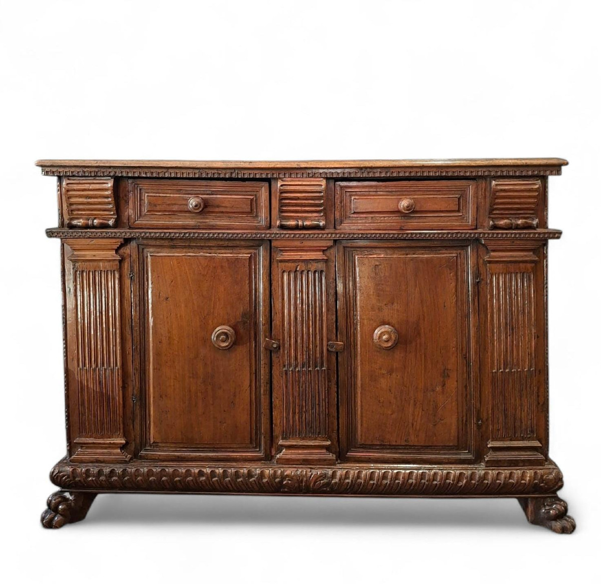 Italian Renaissance Walnut Sideboard