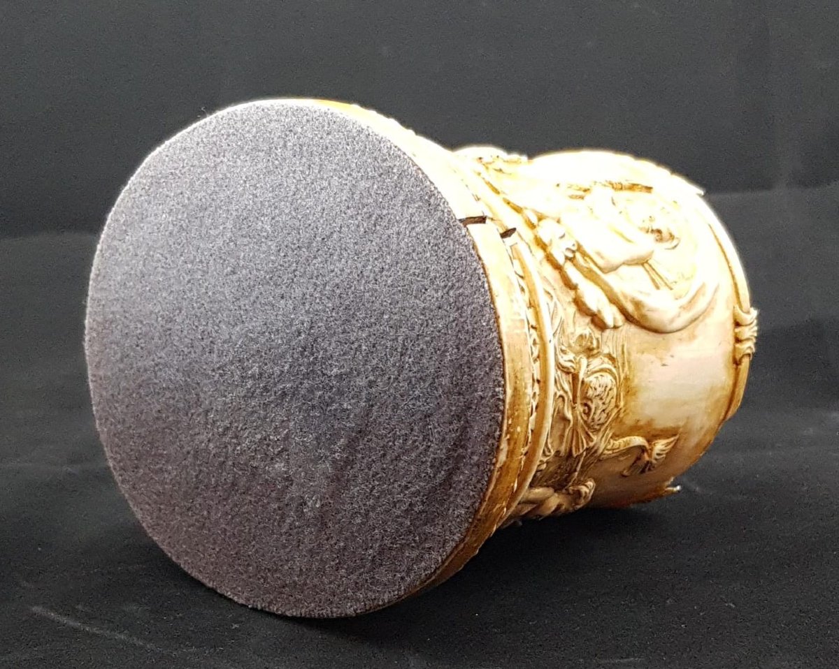 Ivory Apothecary Jar Carved-photo-3