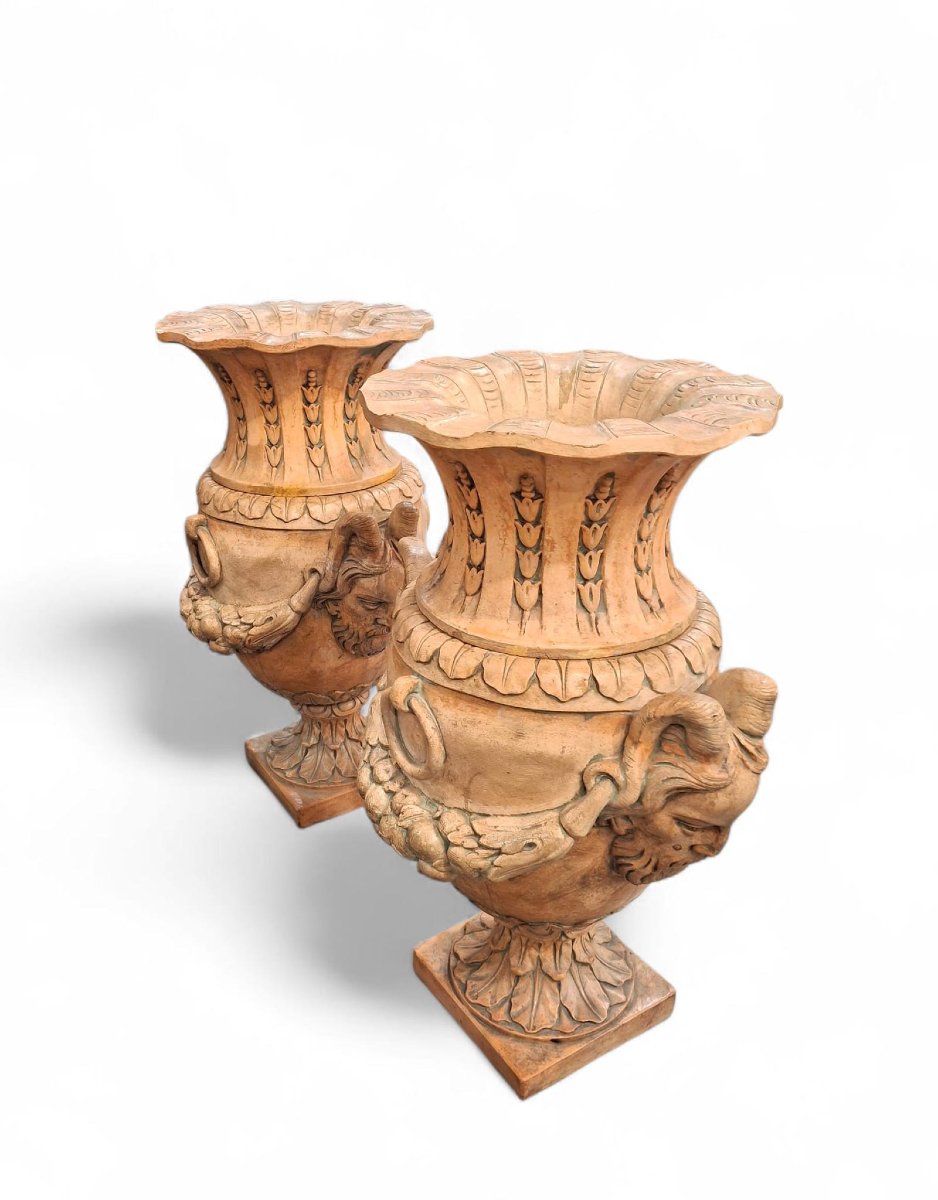 Painted Terracotta Vases-photo-3