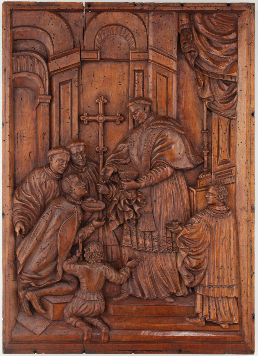 Communion Of Saint Aloysius Gonzaga-photo-2