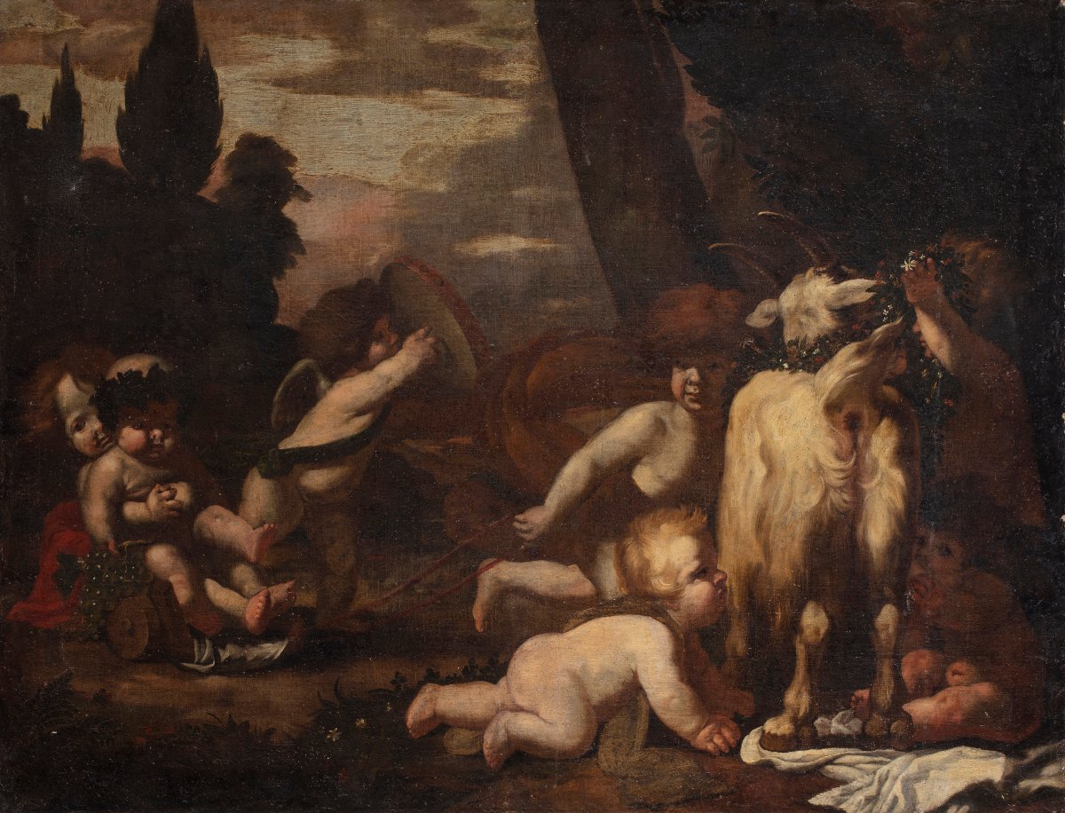 Triumph Of Bacchus With Putti-photo-2
