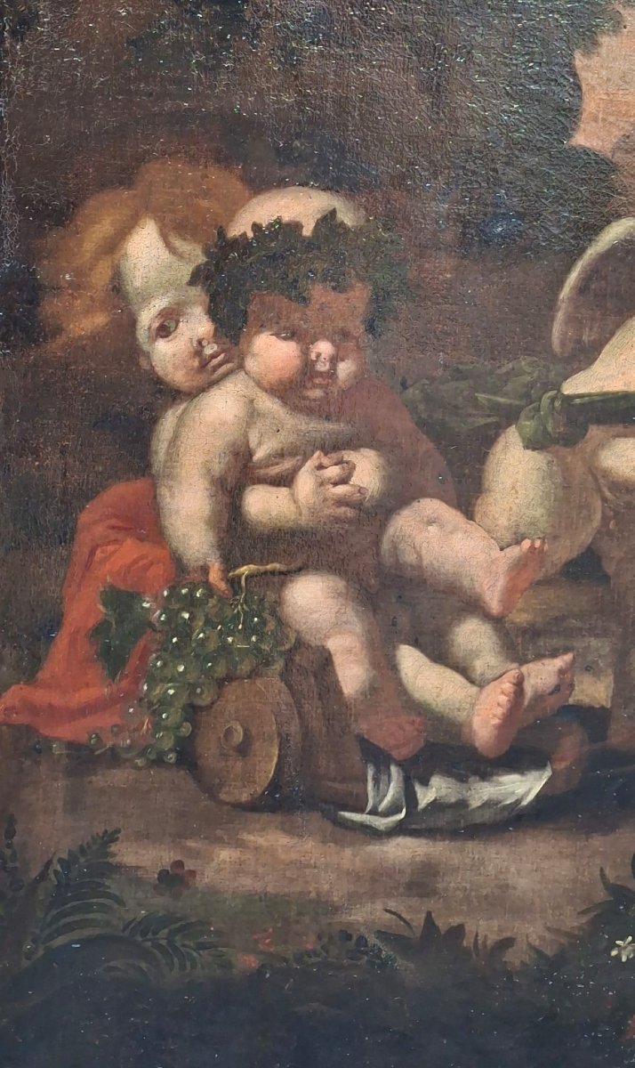 Triumph Of Bacchus With Putti-photo-1