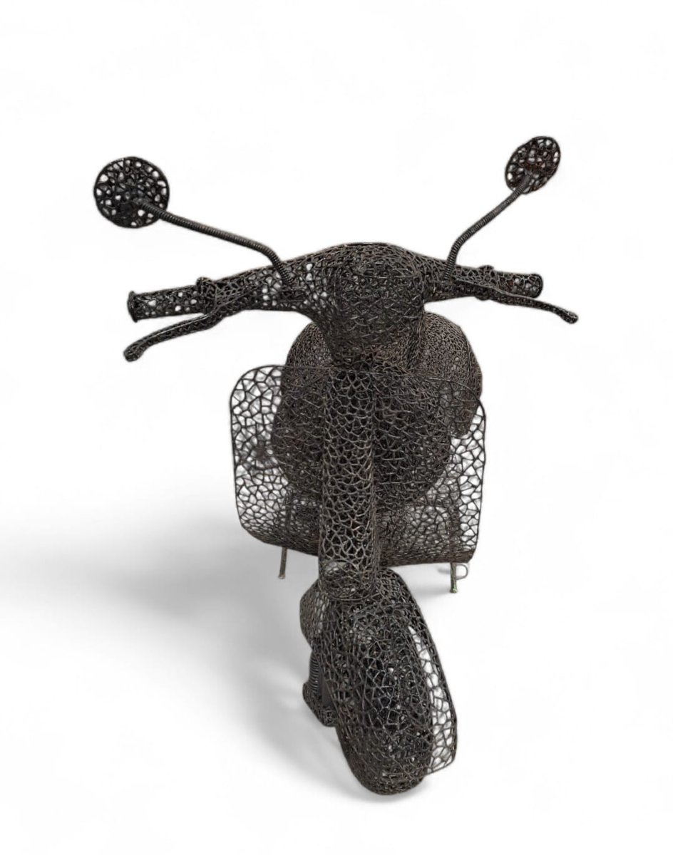 Anacleto Spazzapan, Vespa en fer-photo-3