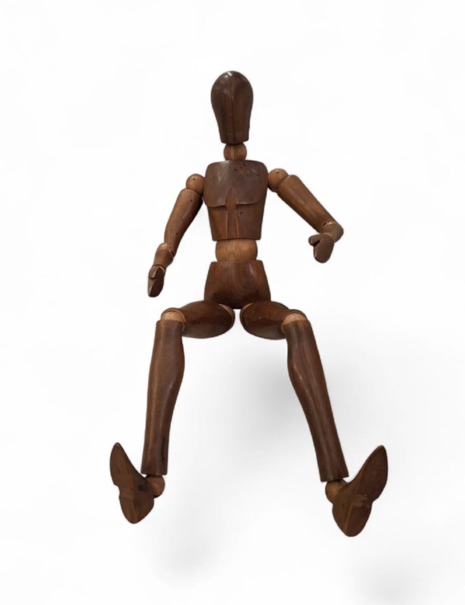 Mannequin articulé en bois-photo-4