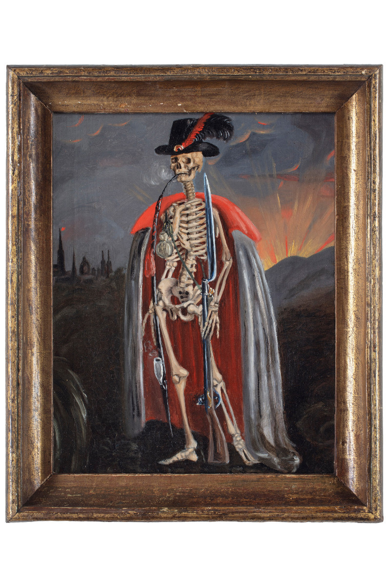 La Danse macabre, peinture du XIXe siècle