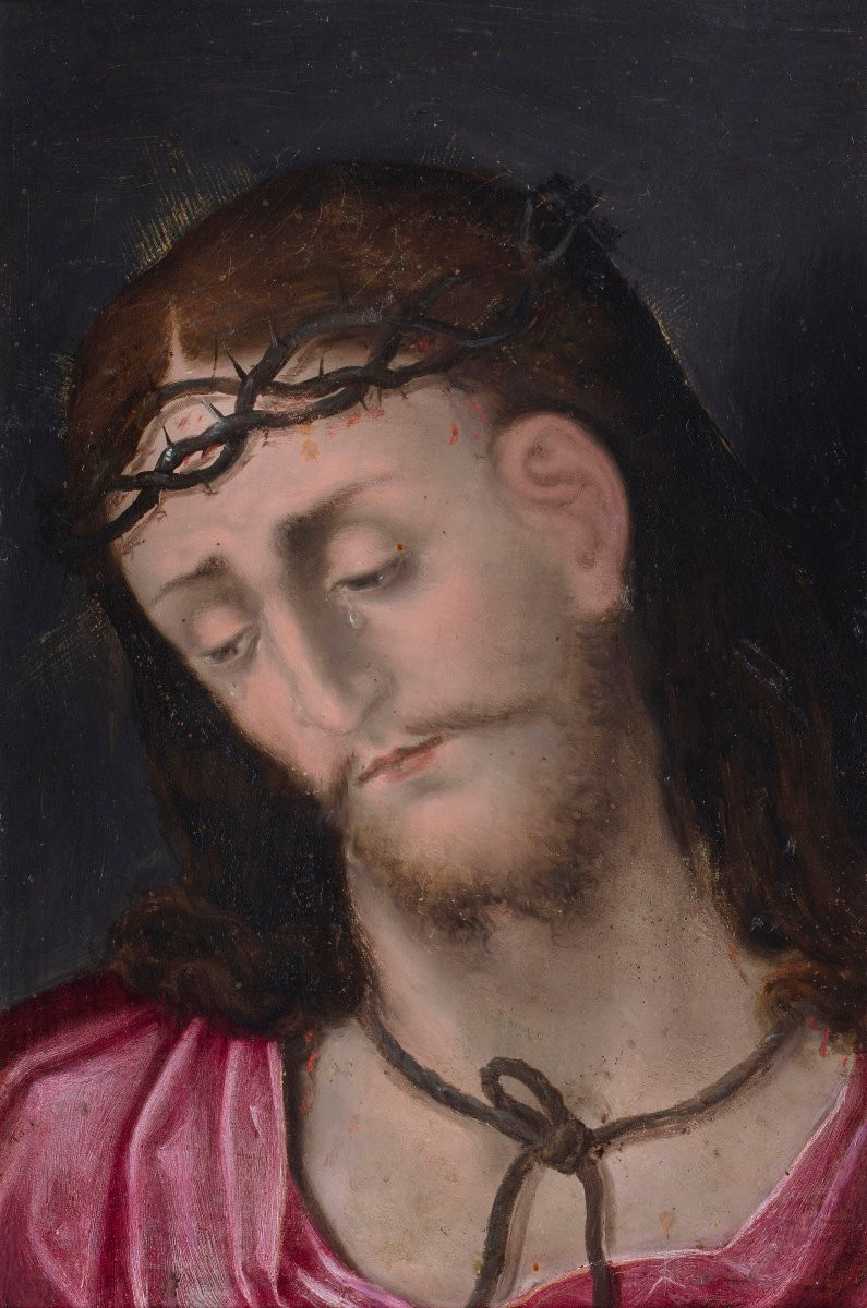 Le Christ couronné d'épines-photo-2