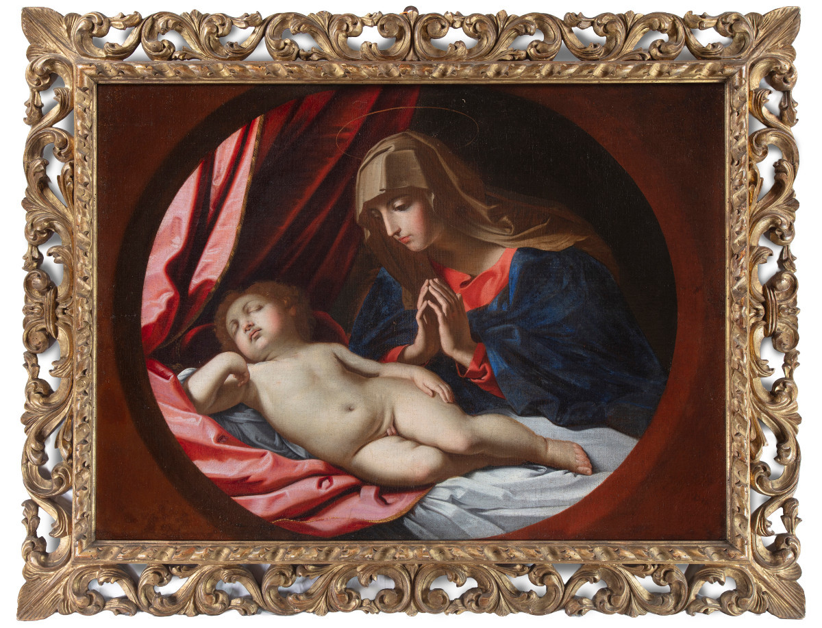 Vierge à l'Enfant endormi, par Guido Reni