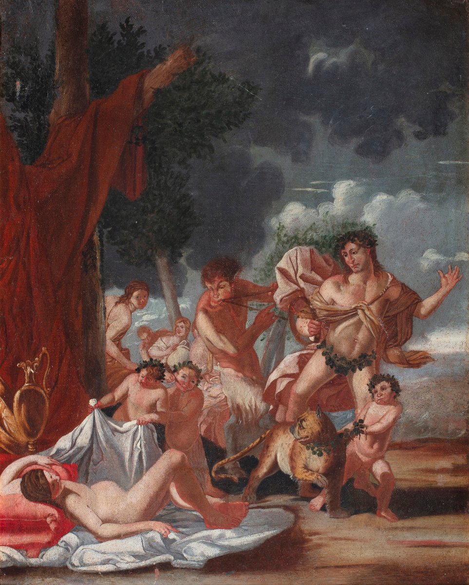  Giulio Carpioni (Venise 1613-1678) paire de tableaux-photo-3