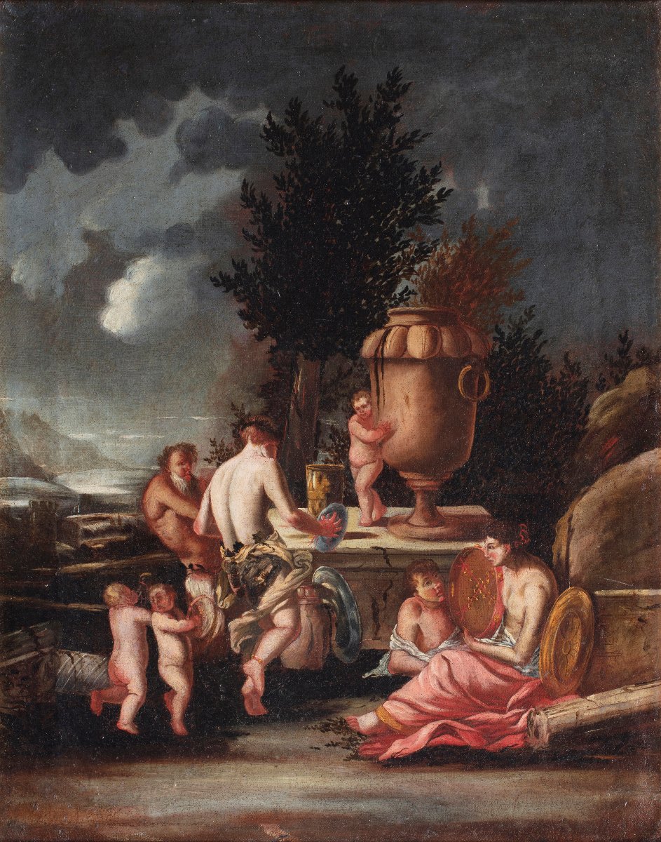  Giulio Carpioni (Venise 1613-1678) paire de tableaux-photo-4