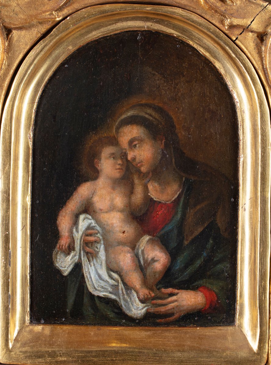 Vierge à l'Enfant, école émilienne-photo-2