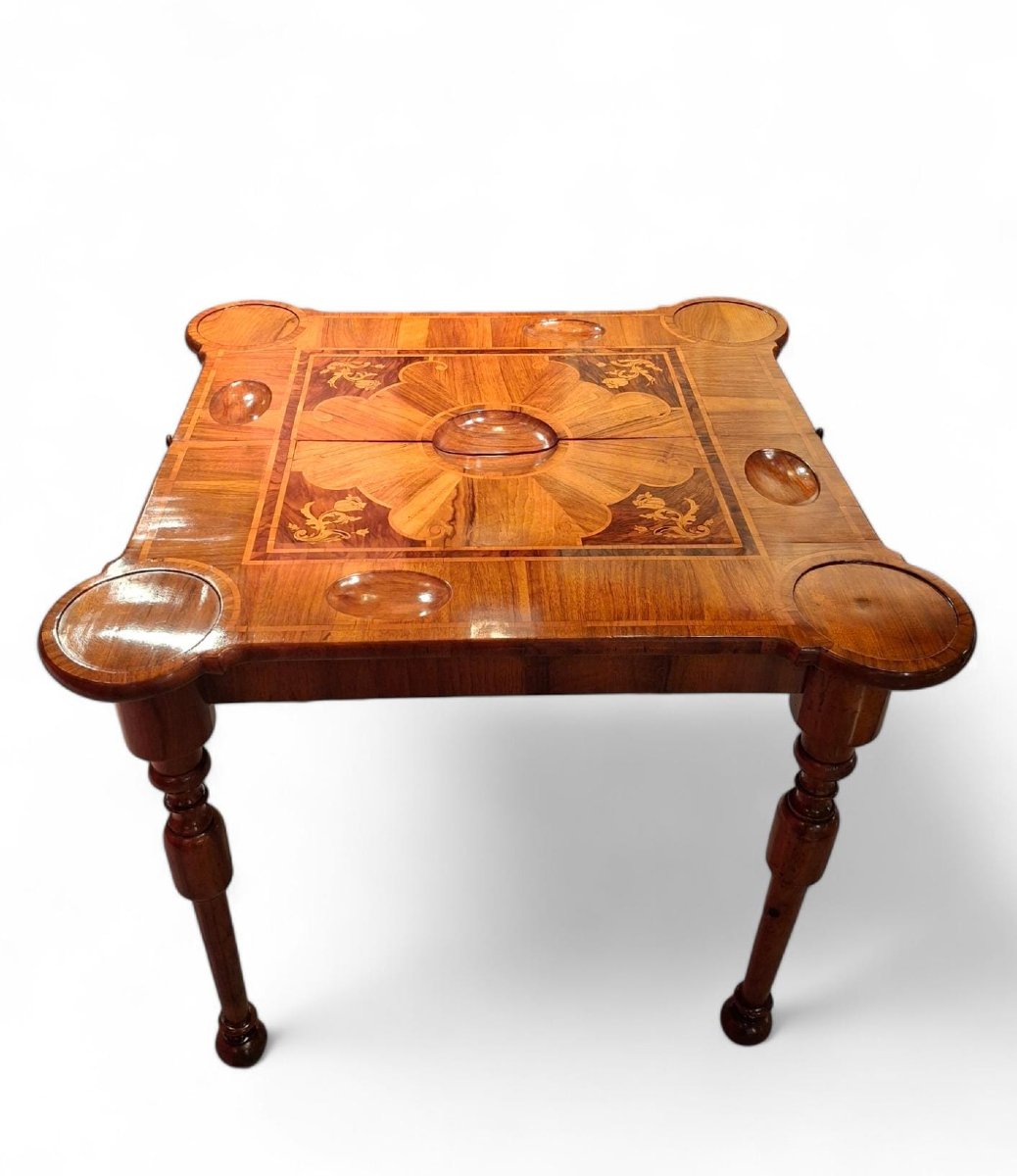Table de jeu Louis XV