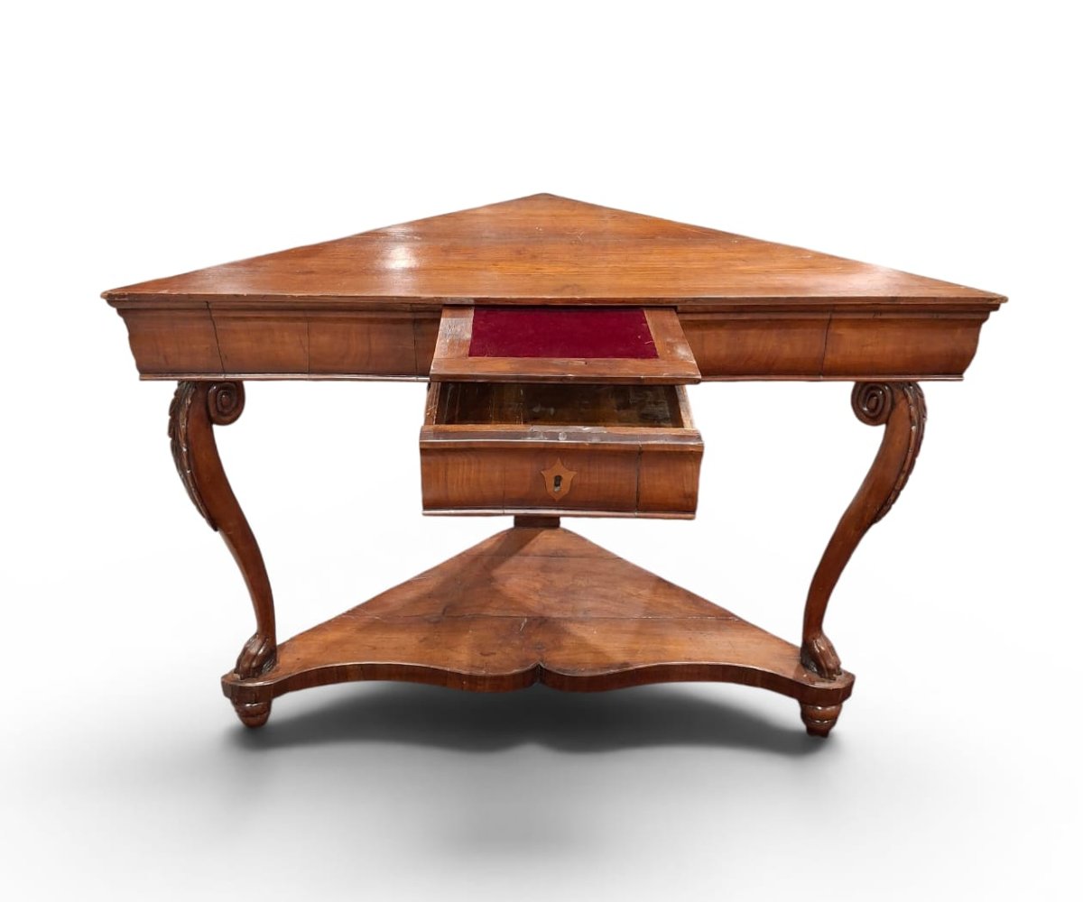 Pair Of Charles X Consoles-photo-4