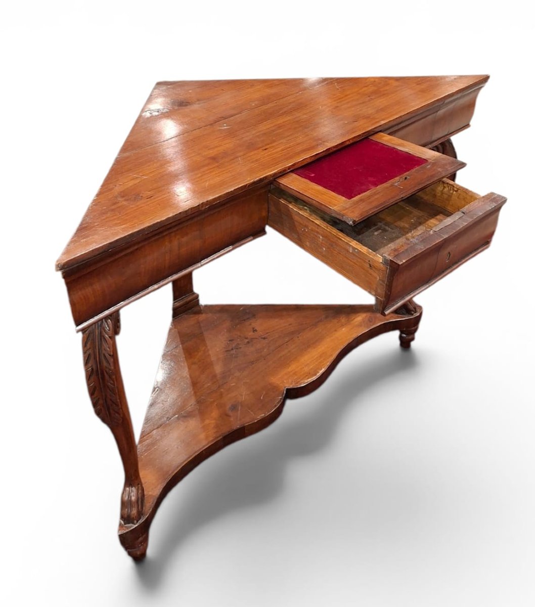 Pair Of Charles X Consoles-photo-2