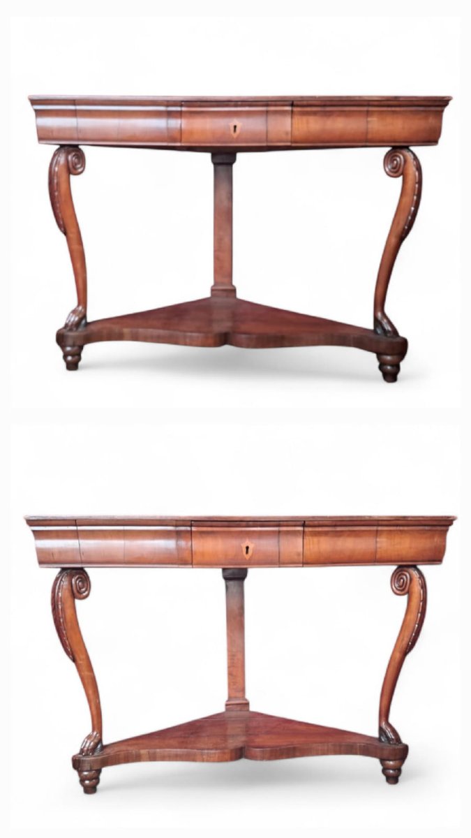 Pair Of Charles X Consoles