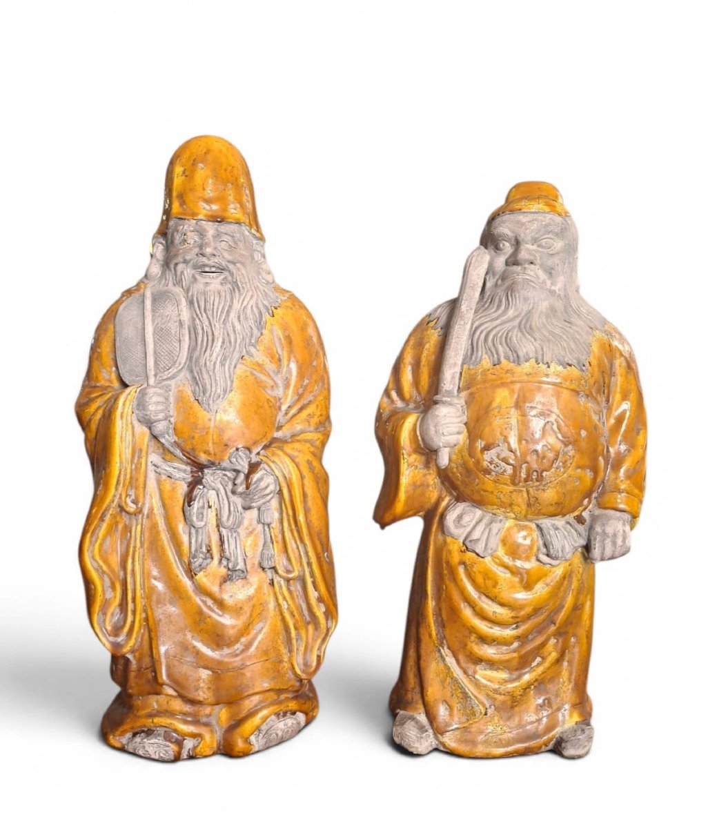 A Pair Of Chinese Dignitaries