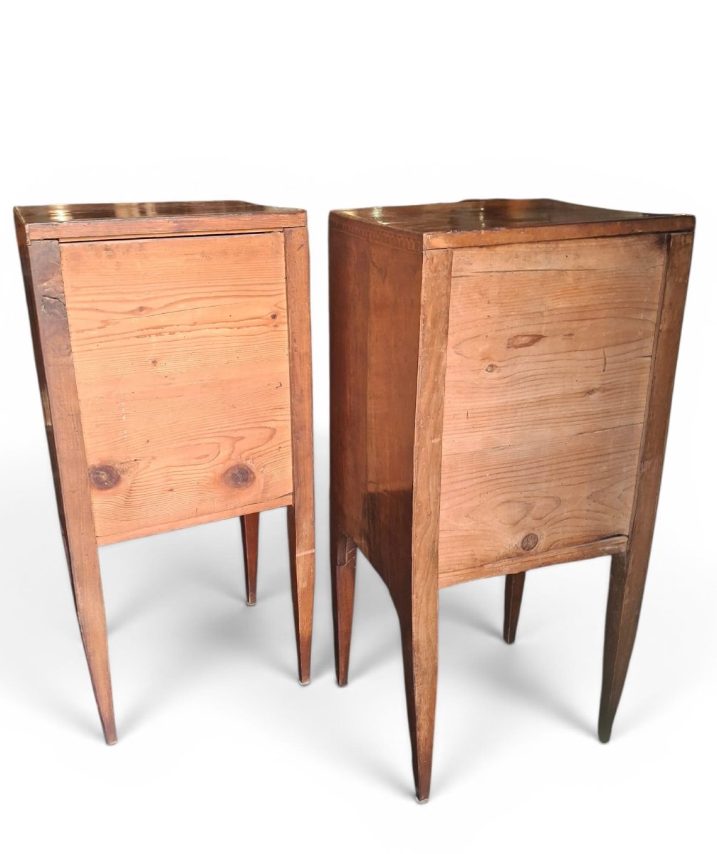Pair Of Louis XVI-style Bedside Tables From Vicenza-photo-2