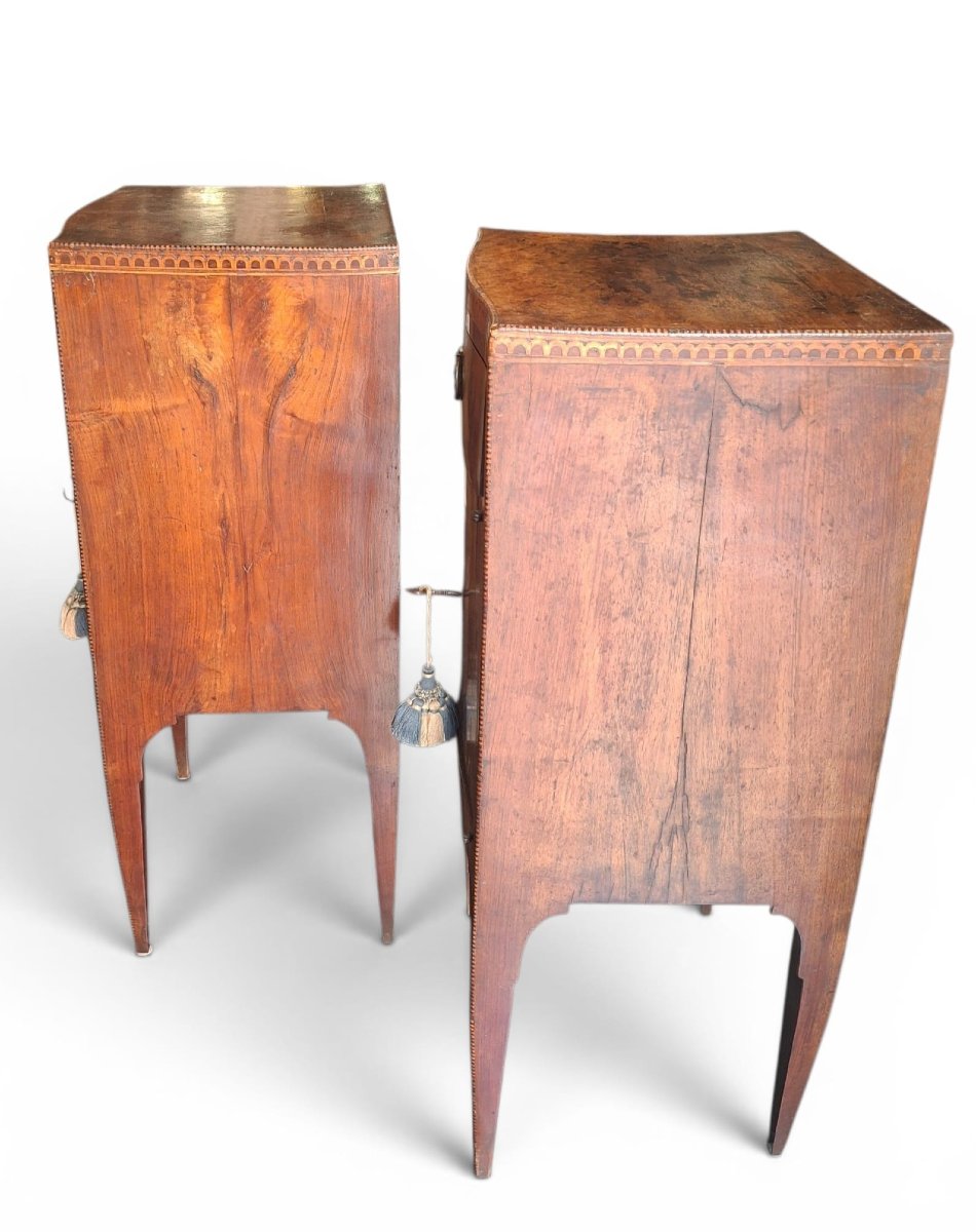 Pair Of Louis XVI-style Bedside Tables From Vicenza-photo-3