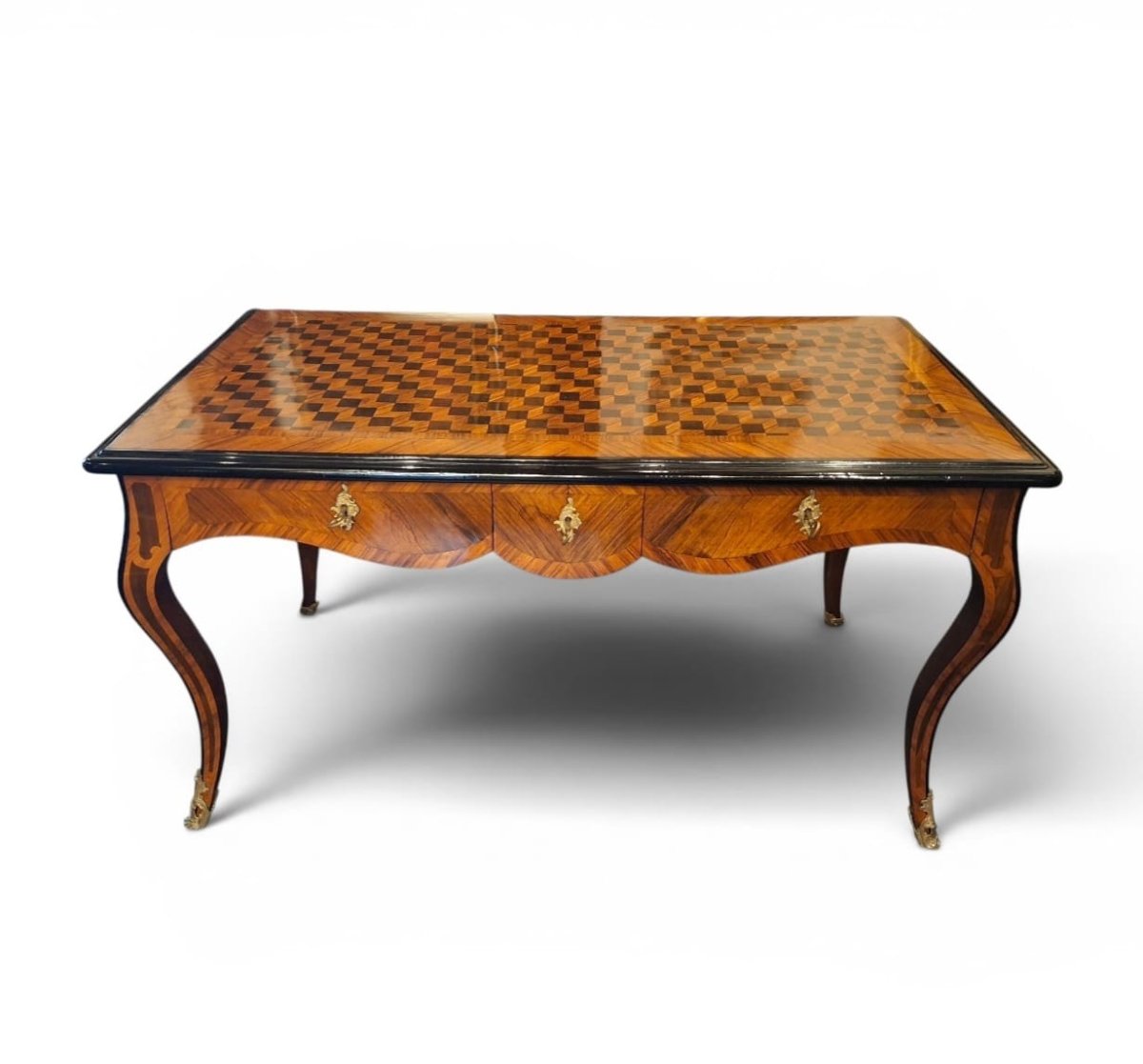 Flat-topped Desk In The Louis XV Style