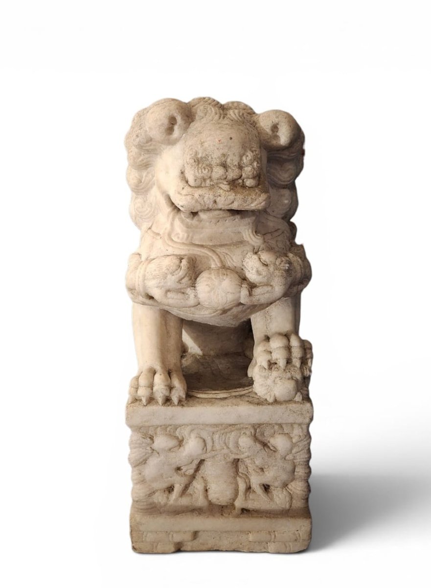 Dog Of Fo, Chinese Sculpture-photo-3