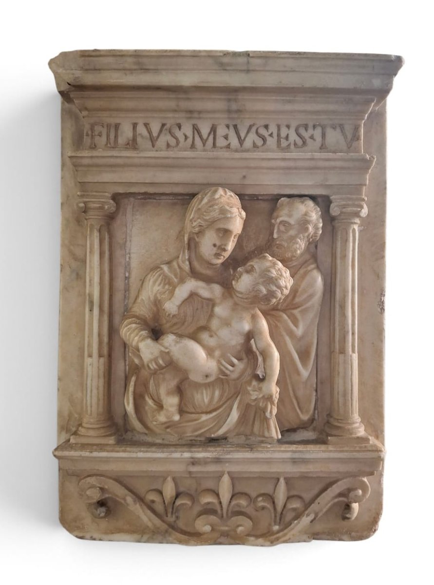 High Relief Depicting The Holy Family