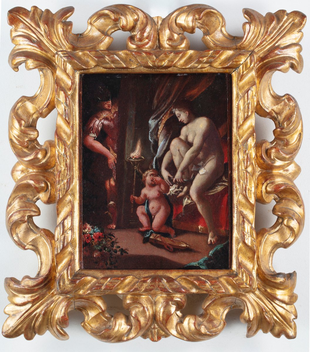 Venus, Cupid, And Mars