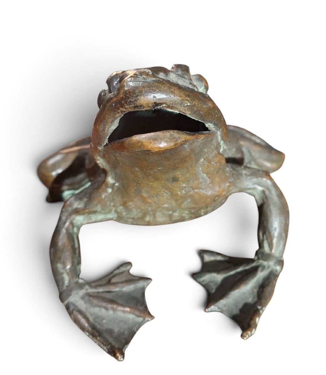 Grenouille en bronze-photo-3