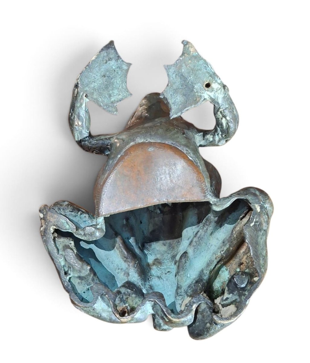 Grenouille en bronze-photo-1