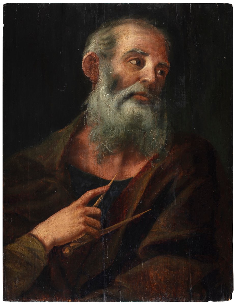 Tableau représentant le philosophe Archimède